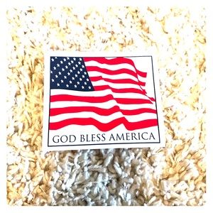 God Bless America Sticker